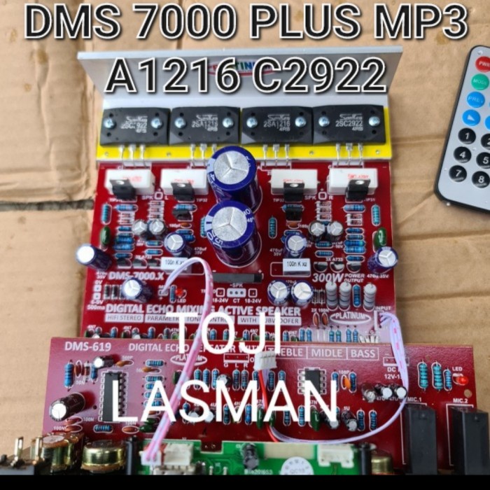 digital echo mixing stereo active speaker dms-7000.x mp3 bluetooth kit - A1216 C2922 ADL27