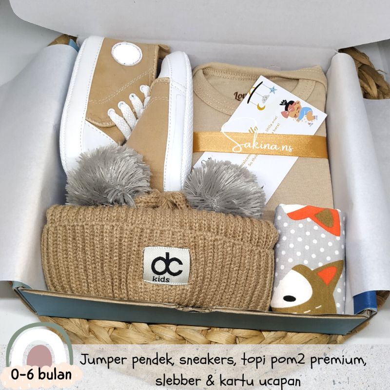 Hampers bayi unisex termurah / hampers baby kado lahiran jumper bayi,