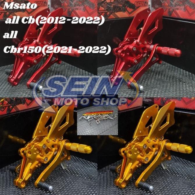 Underbone Footstep CBR 150 Thailand Silver