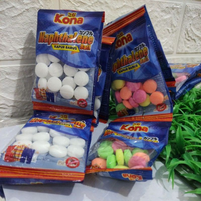 Isi 1 sachet kapur barus kamper harga murah toilet Ball Kona anti jamur