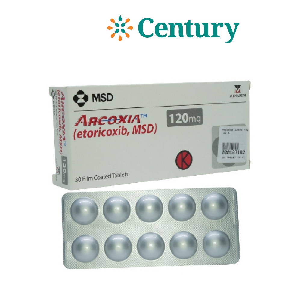 ARCOXIA 120 MG 1 BLISTER @ 10 TABLET SALUT SELAPUT