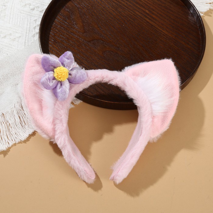 Bando Kuping Kucing Kitty Cat Headband Cosplay Japanese Haruka Kostum Ornamen Easter Halloween Grosir Harga Termurah