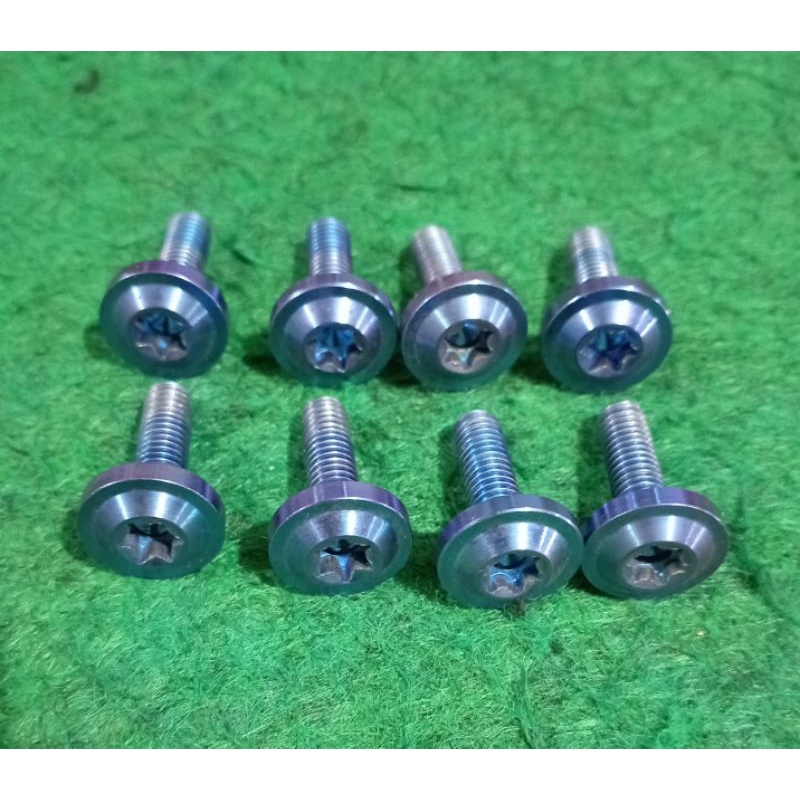 Baut M6 x 20 titanium 8 pcs