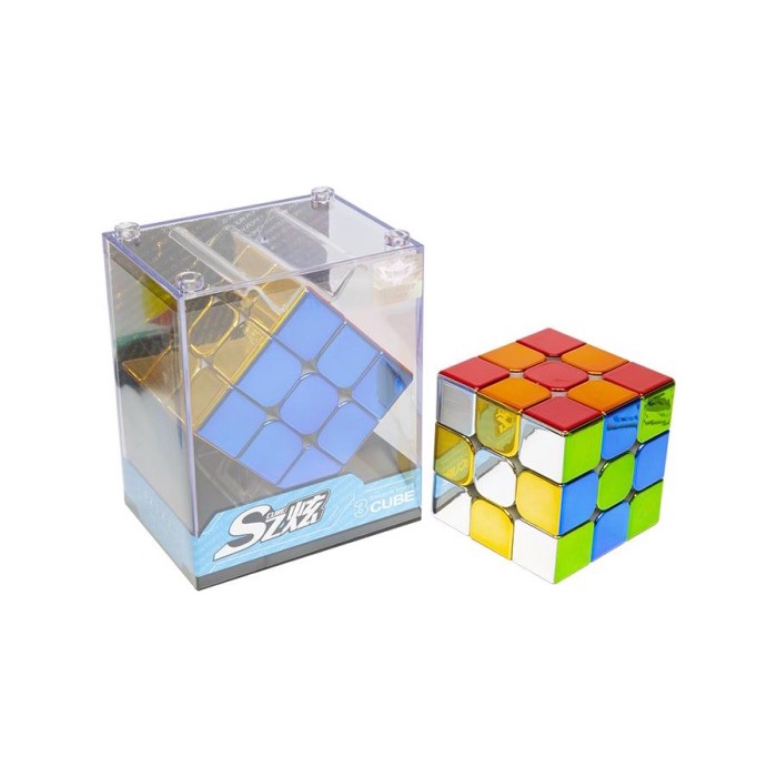 Rubik 3x3 Cyclone Boys 3x3 Metallic Stickerless