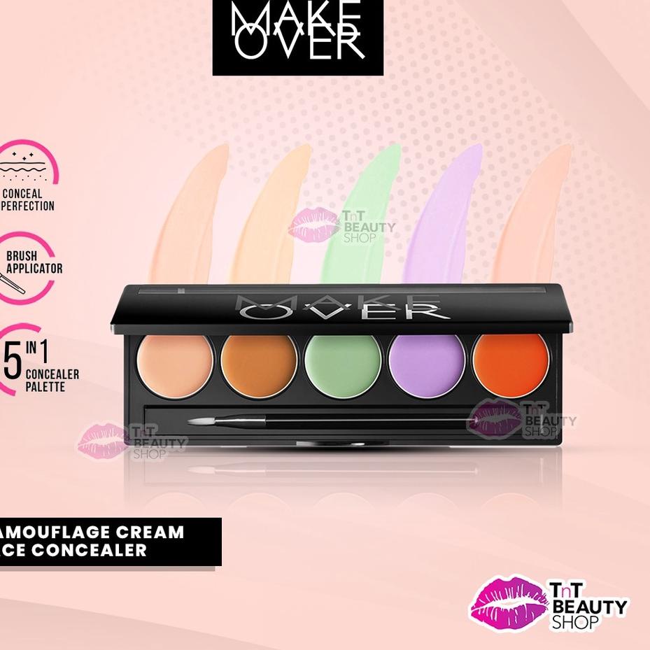 ♔ MAKE OVER Camouflage Cream Face Concealer | MakeOver Camouflage Cream Face Concealer - Concealer P