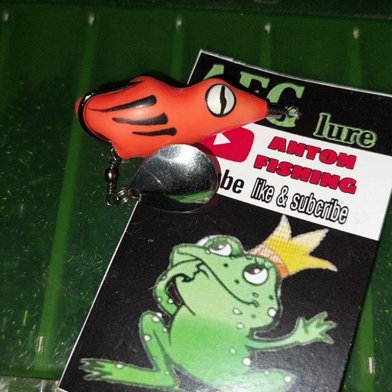 umpan gabus soft frog