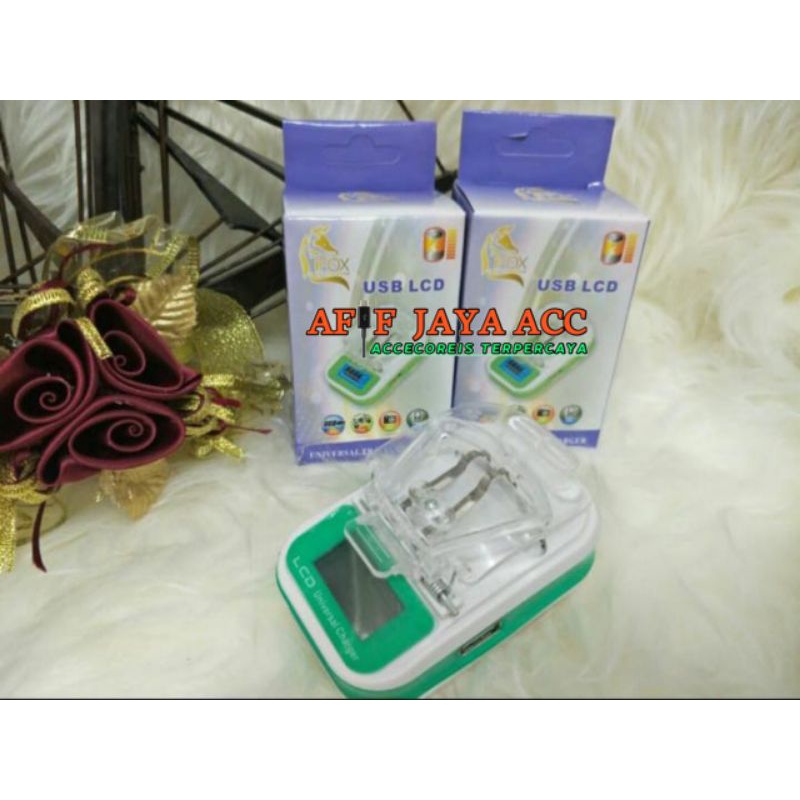 Desktop LCD Charger kaki Lipat/Charger kodok HP & Kamera universal travel charger kodok