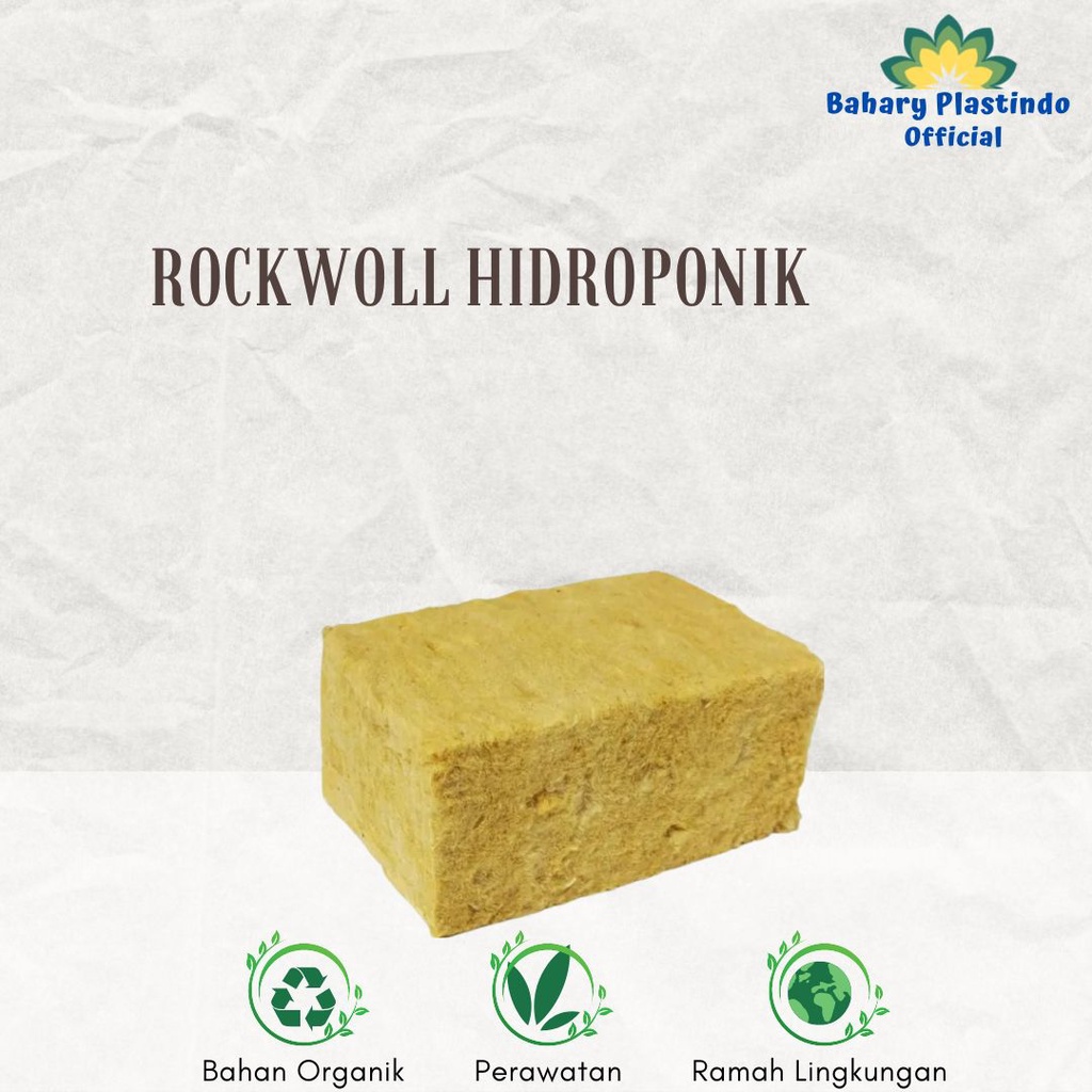 Rockwool Import / Media Tanam Hidroponik