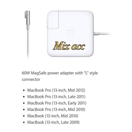 Adaptor Charger Apple MacBook For Mac Pro 60w Magsafe 1 ORIGINAL