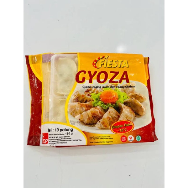 

Fiesta Gyoza isi 10 pcs (Frozen Food)