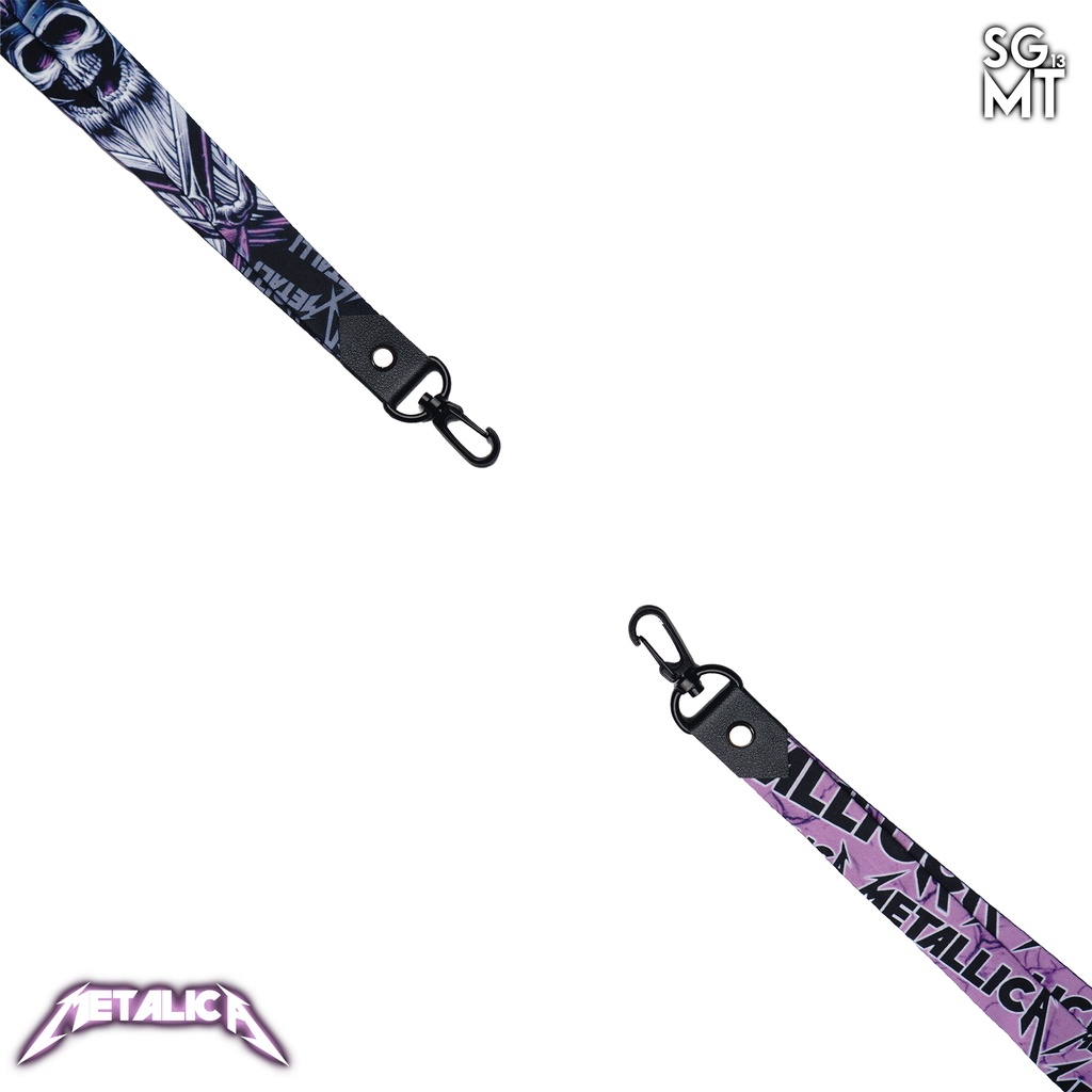 Lanyard METALLICA Sigmat13 Gantungan id card Printing Band Series 1