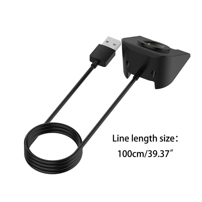 Zzz 100cm USB Smart Watch Fast Charger Base Cradle Untuk Fossil Gen6/Gen4/Gen5