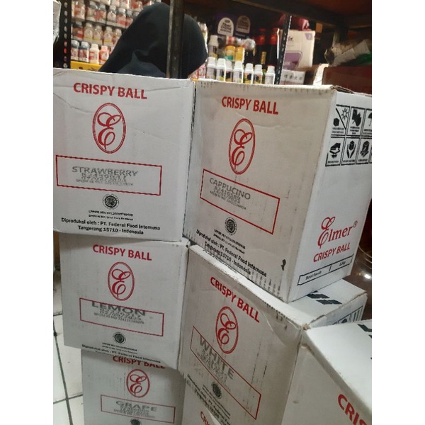 

Crispyball aneka rasa dan warna 2.5kg