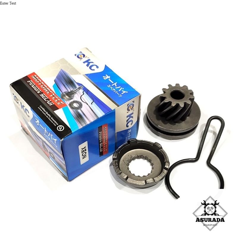 GIGI SELAHAN PINION KICK STARTER XEON MIO M3 FINO SOUL GT 125 OLD NEW ORI ORIGINAL KARBU YAMAHA SPAR