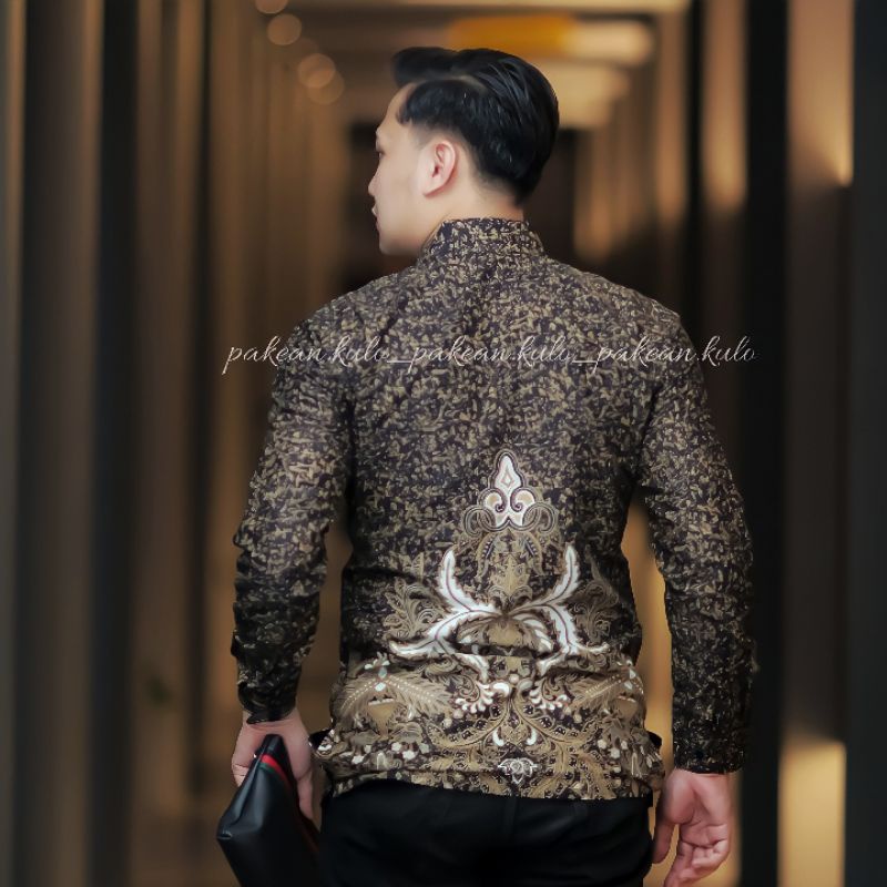 Batik Premium Pria Slimfit 032 Motif Lawasan ORI Berlabel Pakeankulo