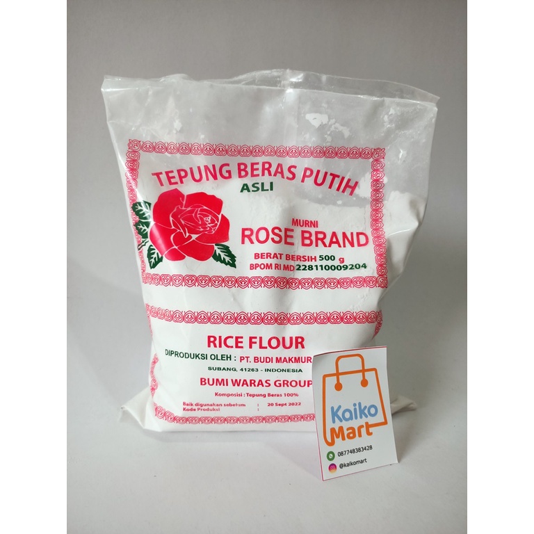 

Rose Brand Tepung Beras Putih 500gr