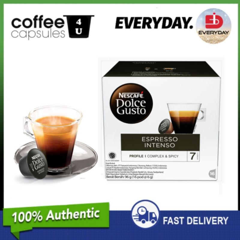 

Nescafe Dolce Gusto Espresso intenso Coffee Capsule 1Box