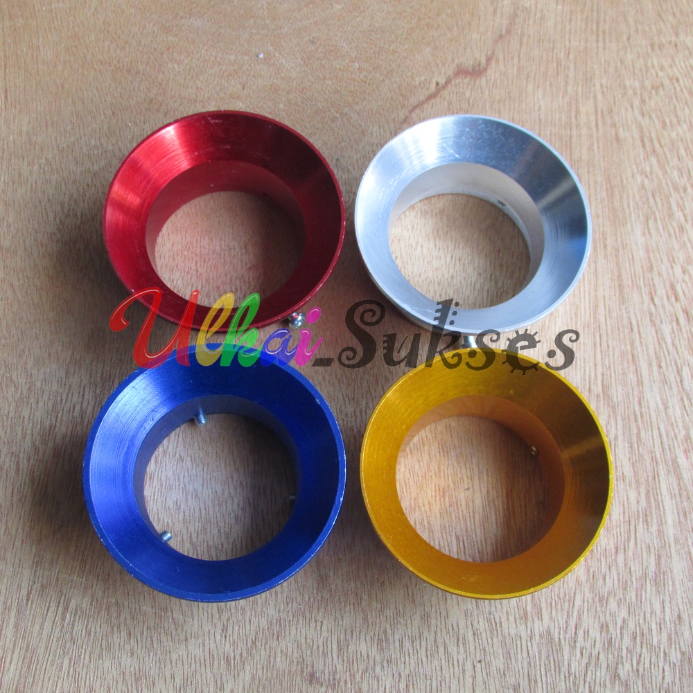 Corong Karbulator Karbu PE 28 Panjang dan Pendek Velocity Variasi Aksesoris Varian Warna CNC Murah L