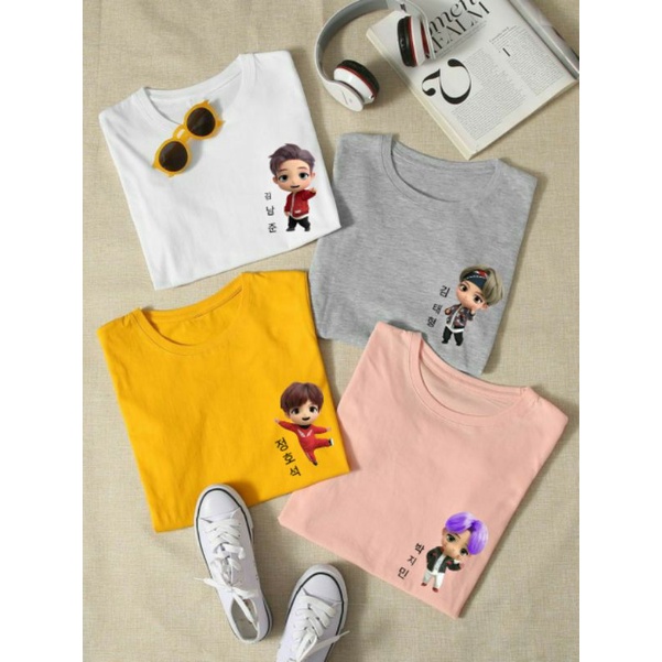BAJU BTS/KAOS BTS/TINY TAN/SETELAN BTS/BAJU JIMIN BTS/TAE HYUNG/ BAJU KIM SEOK JIN/JUNGKOOK/BIG HIT/