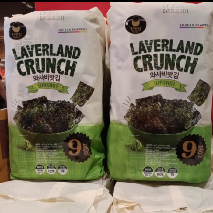 

Laverand crunch wasabi 40gr