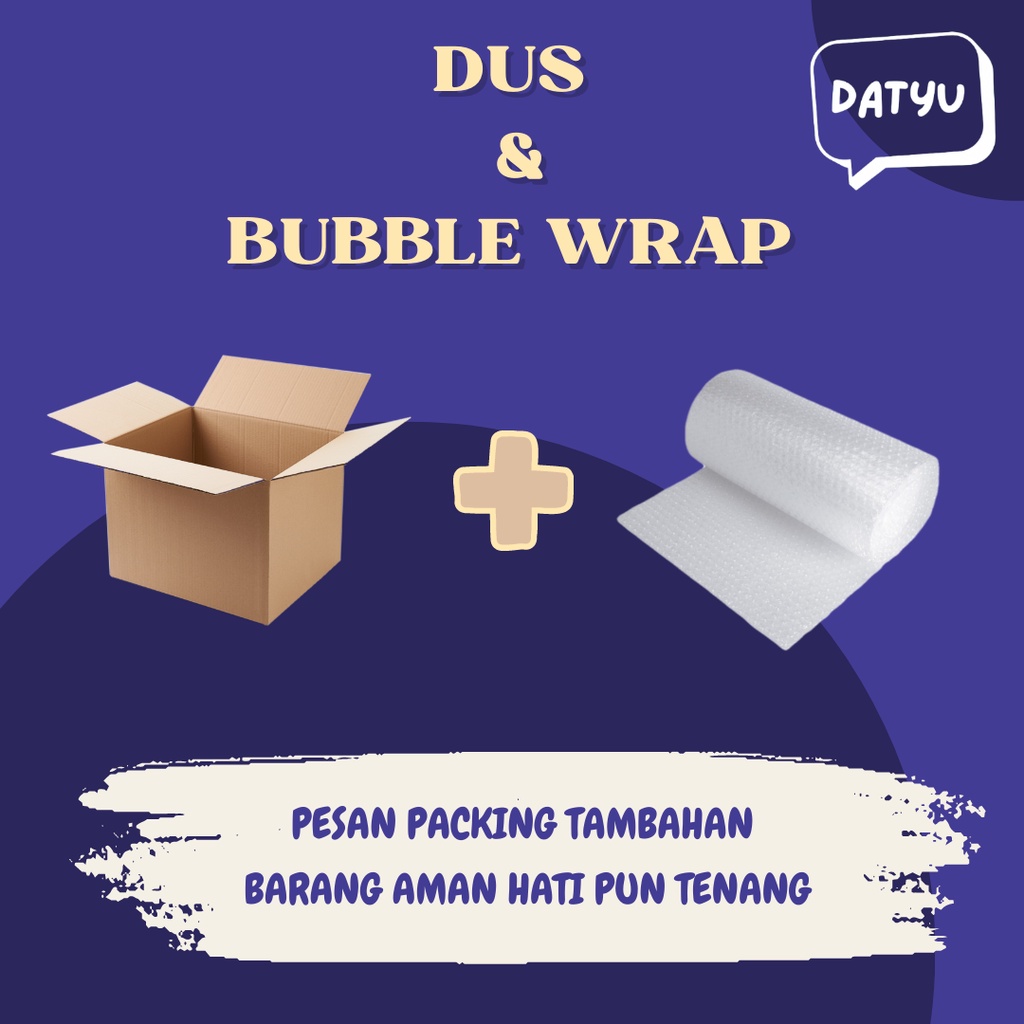 

PACKING TAMBAHAN DATYU TIDAK DI JUAL SATUAN ❌