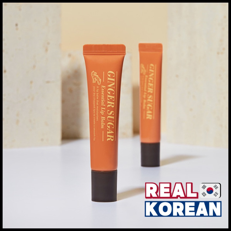 Etude House Ginger Sugar Essential Lip Balm 15ml | Lip Balm Stick 3.7g | Lip Mask 15g