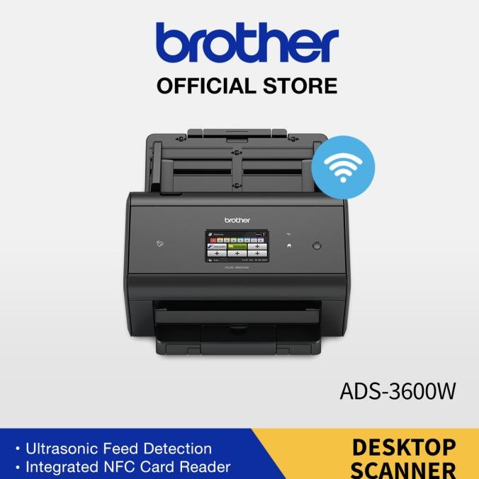Brother ADS-3600W Wireless Desktop Document Scanner ADS3600W ADS 3600W