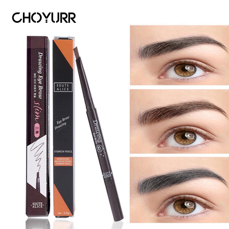 【COD】Automatic Eyebrow / Pensil Alis Anti Air etude Pensil Alis Putar Drawing / Eyeliner Eyebrow Drawing Original Pensil Alis-CH