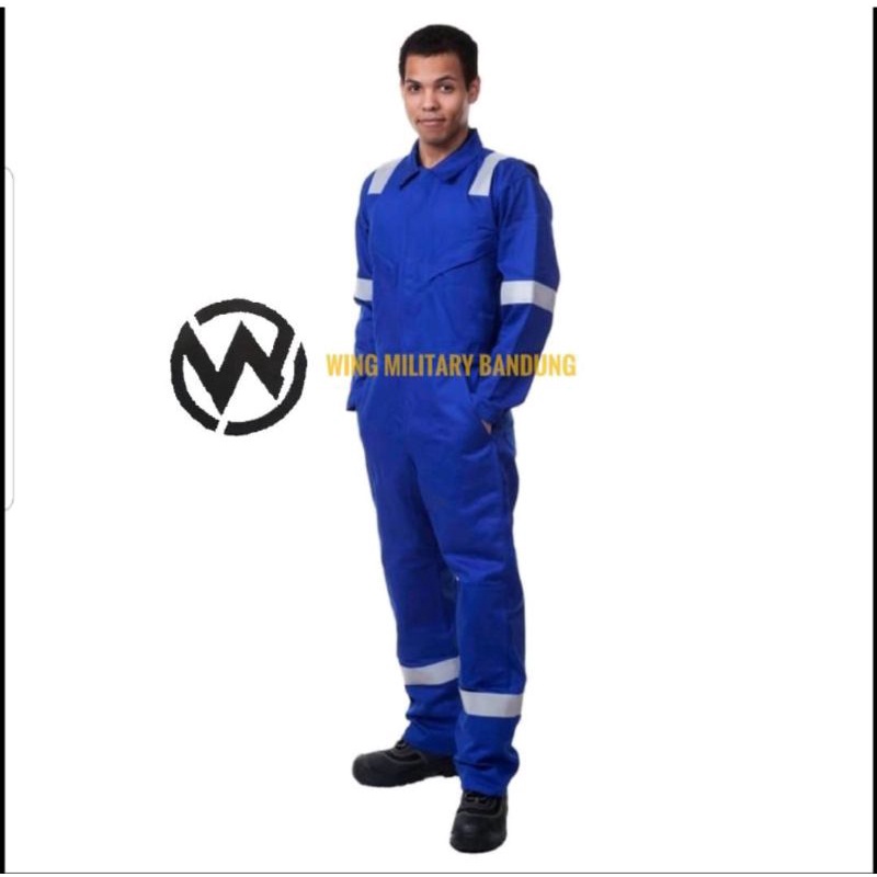 Wearpack safety katelpak proyek coverall scotlight