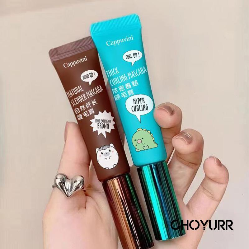 【COD】Mascara Tube Long-Lasting Waterproof Mascara Brows Maskara Non Smudge Ramping Keriting Maskara Original Import-CH