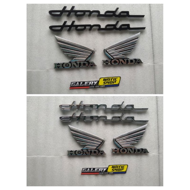 EMBLEM HONDA LATIN&EMBLEM SAYAP HONDA