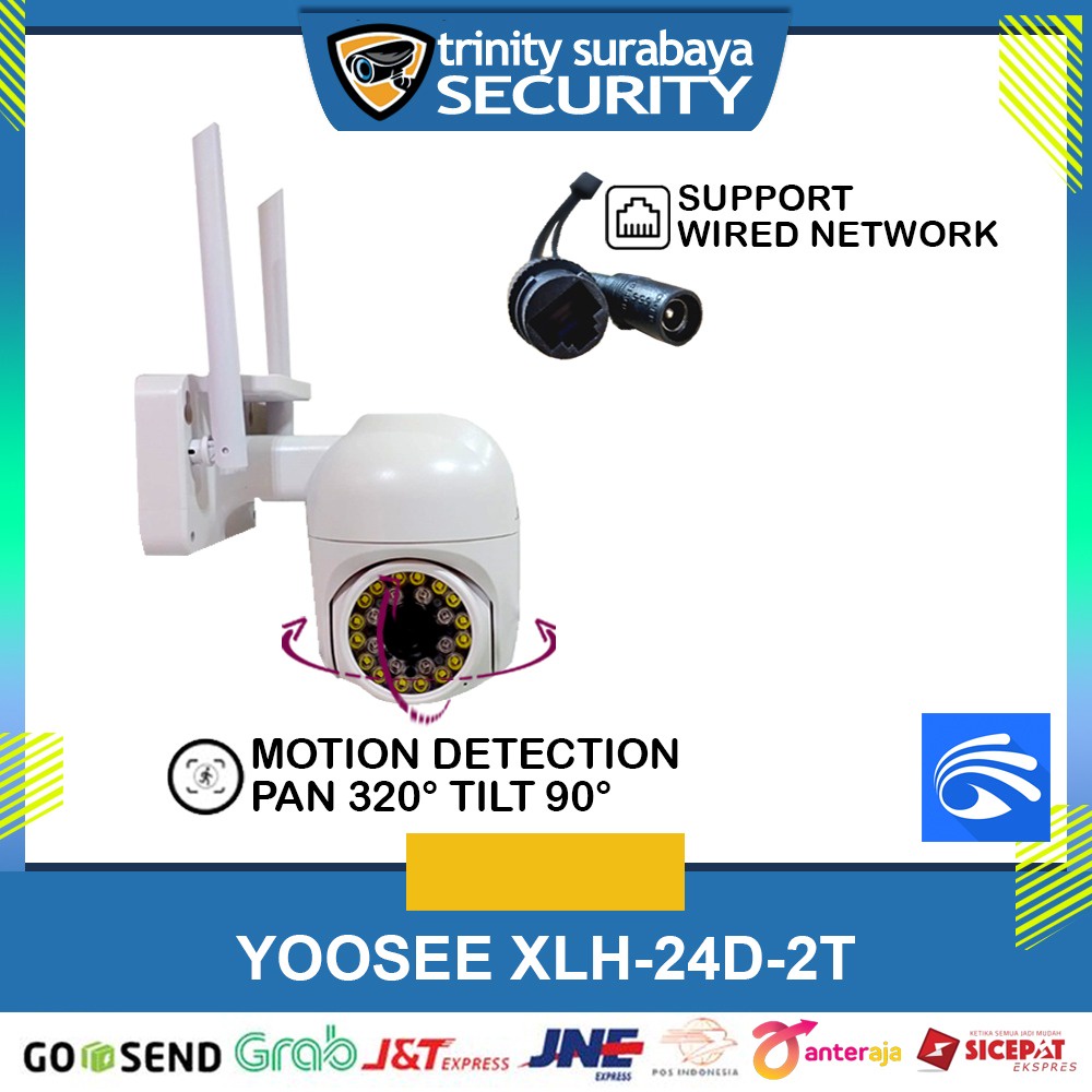 IP CAMERA CCTV OUTDOOR YOOSEE 2MP Trinity