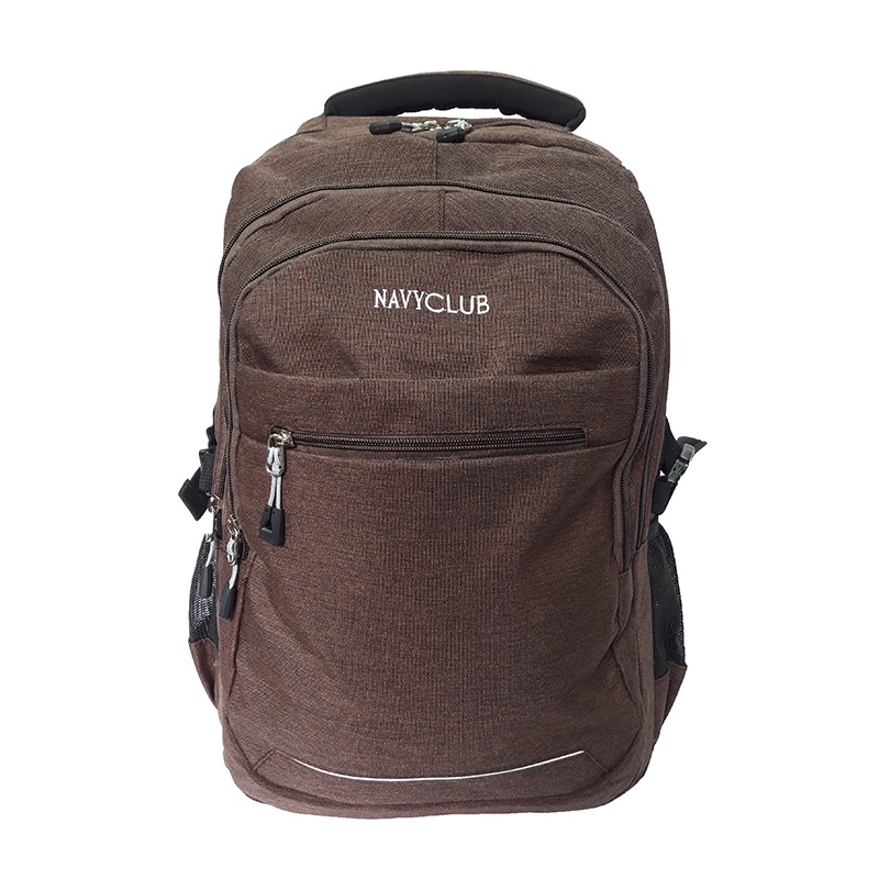 Tas Ransel Laptop - Navy Club 5940 Brown