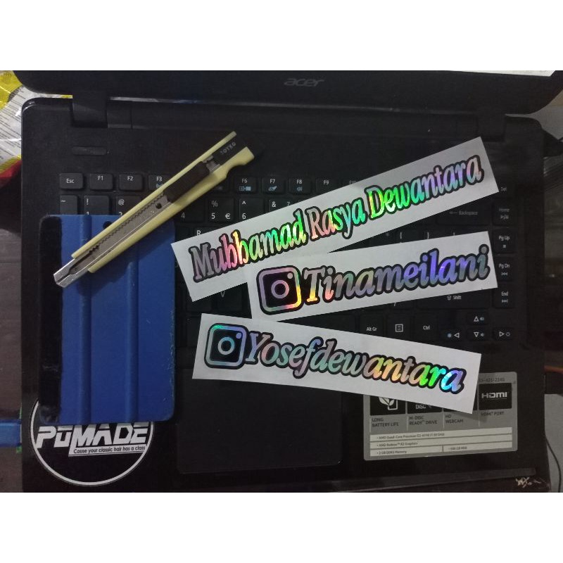 

Stiker Hologram Custom