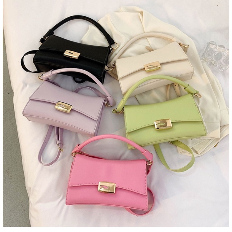 Tas Selempang Kulit Wanita Tas Hp Cewek Mini Slingbag BD 4037