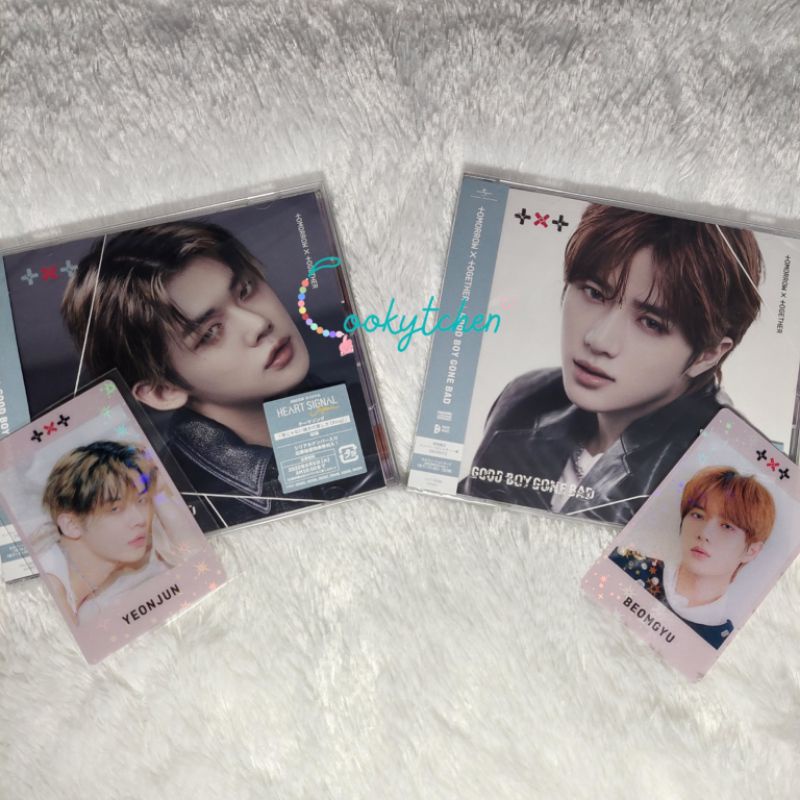 TXT ALBUM JAPAN GBGB SOLJACK YEONJUN BEOMGYU+POB