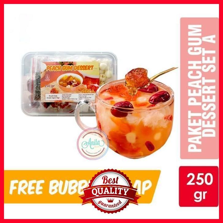 

(ANI) Peach Gum Collagen Dessert Set A / Healthy Dessert Box [250 gr]