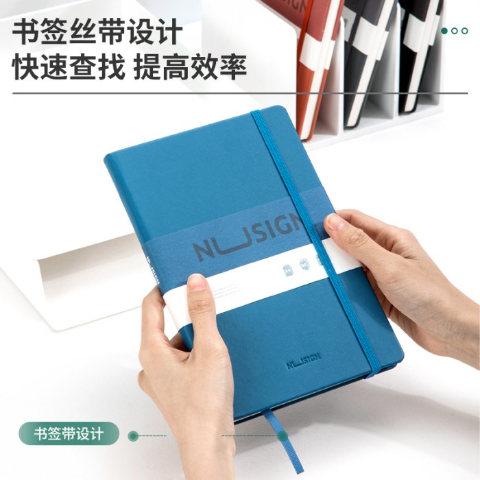 

Deli Nusign Notebook / Notebook A5 96 Lembar Kertas 80Gsm Ns281