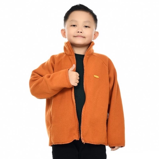 Jaket Sweater Anak Bulu Usia 1-10 Tahun Laki Laki - Perempuan Polarfleece Lembut Tebal Dan Hangat