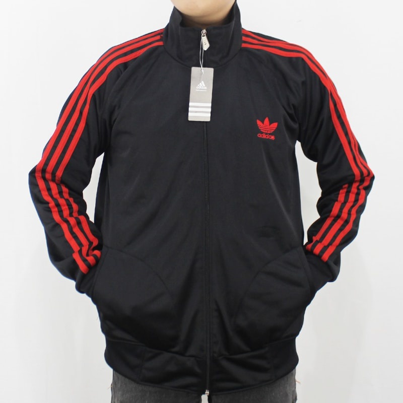 JAKET TRAINING ADIDAS SIZE M L XL - JAKET ADIDAS FIREBIRD HITAM LIST PINK - JAKET FIRE BIRD ADIDAS T
