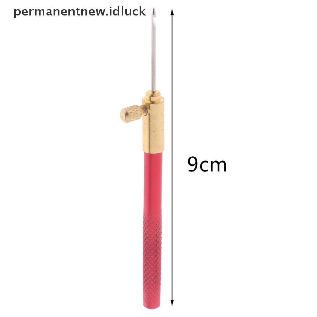 [luckypermanentnew] Bordir Tambour Crochet Hooks Alat Rajut Dengan 3s French Crochet [ID]