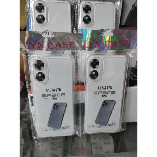 Softcase Oppo A17K Silikon Casing Bening Transparan Terasfaran Pelindung Pro Camera