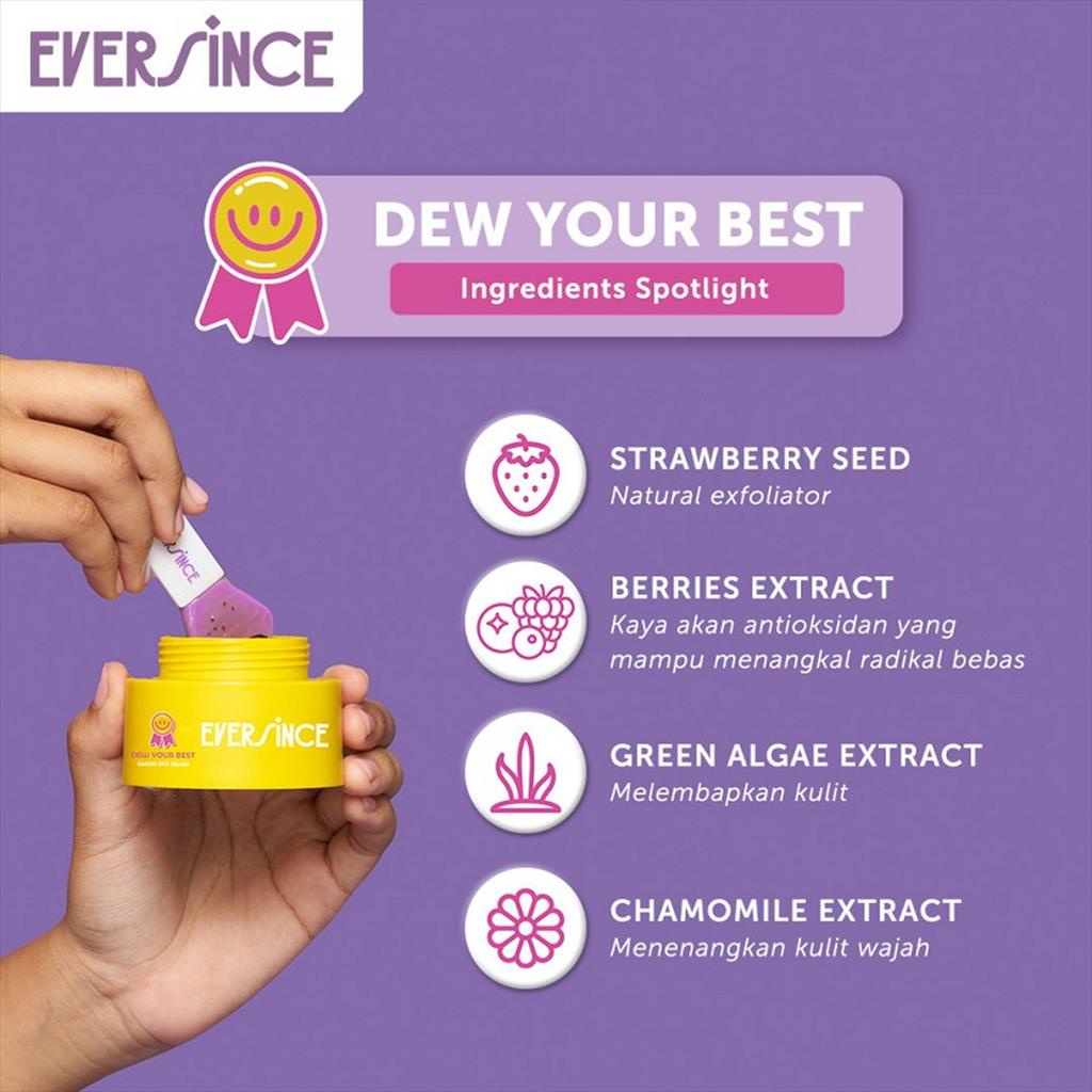 Eversince Dew Your Best Wash Off Mask 50gr Masker Wajah