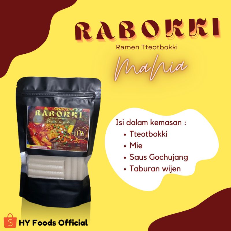 

Termurah! Rapokki (Ramen Tteotbokki) Mania by HY Foods Official | Enak, Nikmat, Ekonomis