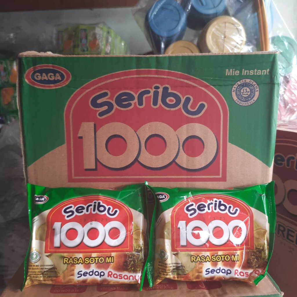 

MIE GAGA RASA SOTO/MIE GAGA GORENG 1000.1 dus isi 40 pcs paling MURAH