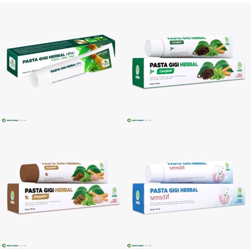 

PASTA GIGI HERBAL HNI/PGH CENGKEH/PGH PROPILIS/PGH SENSITIF