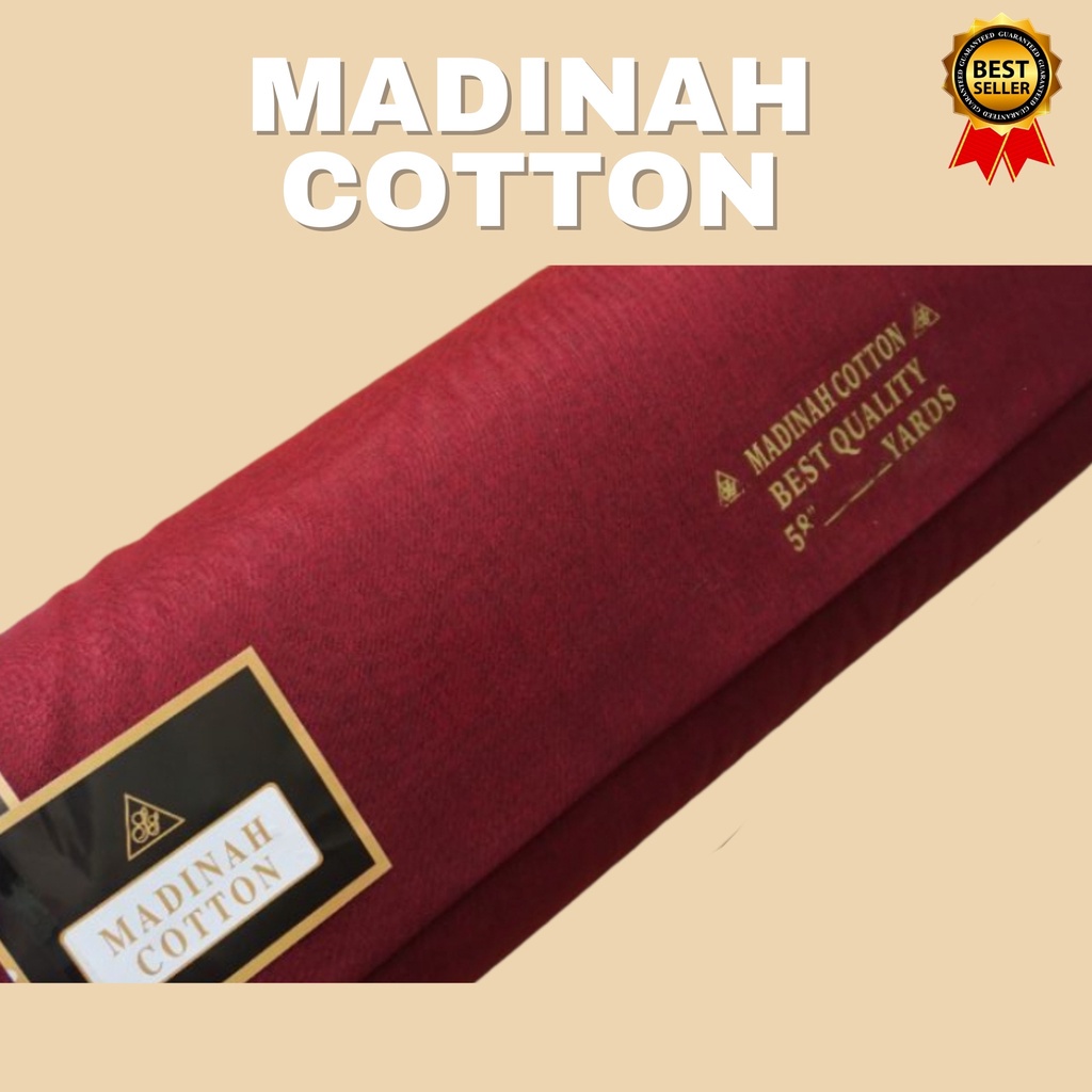 Kain Katun Madinah Premium  Katun Madinah Original by Fodu Kain Madinah Kain  Katun Polos Katun Premium Kain Katun Madina