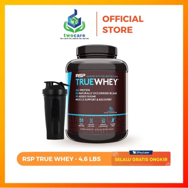 RSP TRUE WHEY PROTEIN 4,6 Lbs BPOM