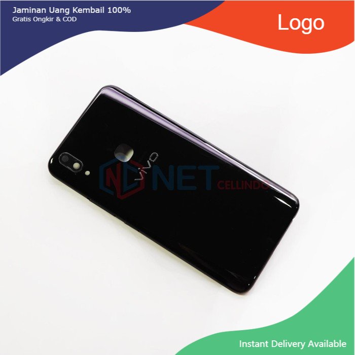 BACK COVER VIVO V9 / BACK CASE VIVO V9 - BLACK