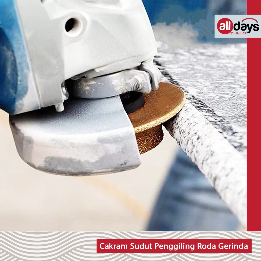 Alldays Cakram Sudut Penggiling Roda Gerinda Ketebalan 10mm sampai 35mm